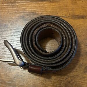 VTGLevi’s Genuine Leather Men's Brown Leather Belt- gorgeous, strong & supple XL